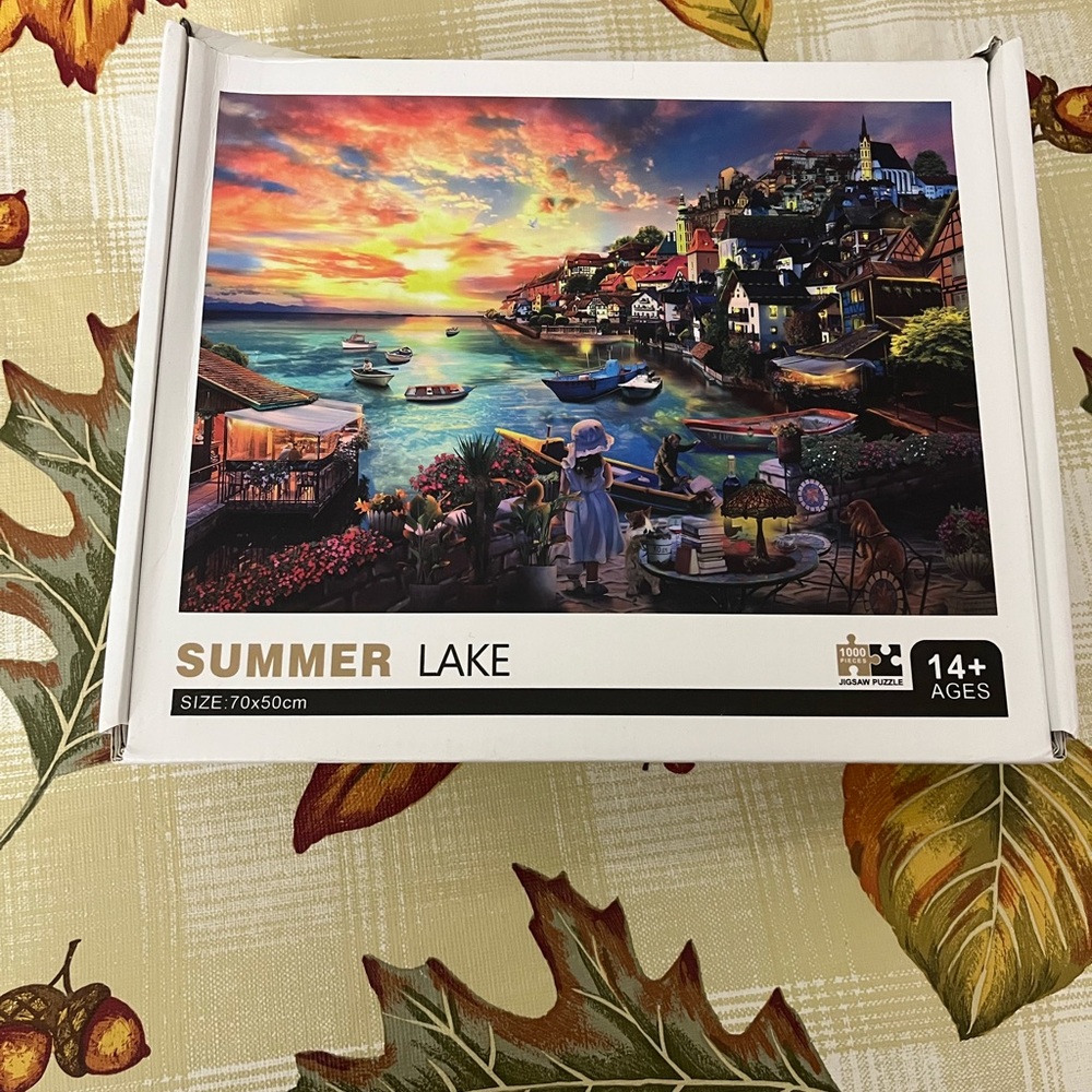 Summer Lake Jigsaw Puzzle